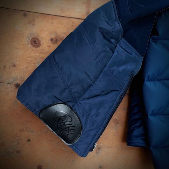 Vintage Women's Roffe Blue/Black Ski Pants Made in USA Size 10 - Picture 2 of 7